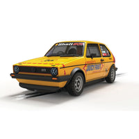 Scalextric C4625 Volkswagen Golf MK1 Malcolm Jeffs Racing Slot Car