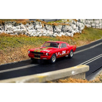 Scalextric C4658 Shelby GT350H Red and Gold Slot Car