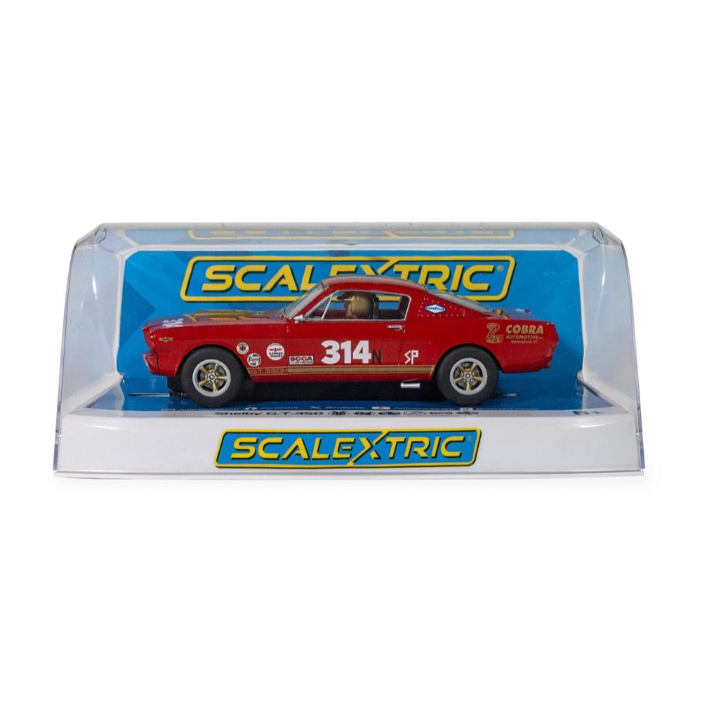 Scalextric C4658 Shelby GT350H Red and Gold Slot Car
