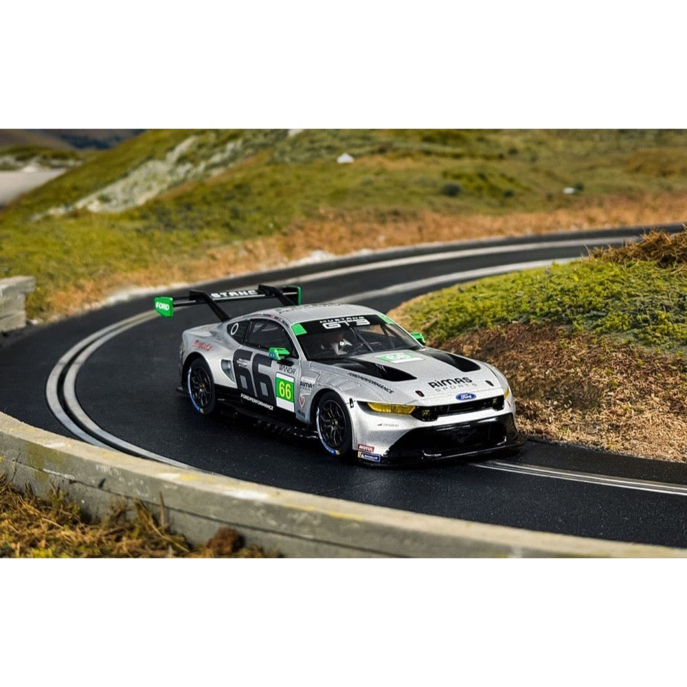 Scalextric C4662 Ford Mustang GT3 24hrs of Daytona 2025 Gradient Racing Slot Car
