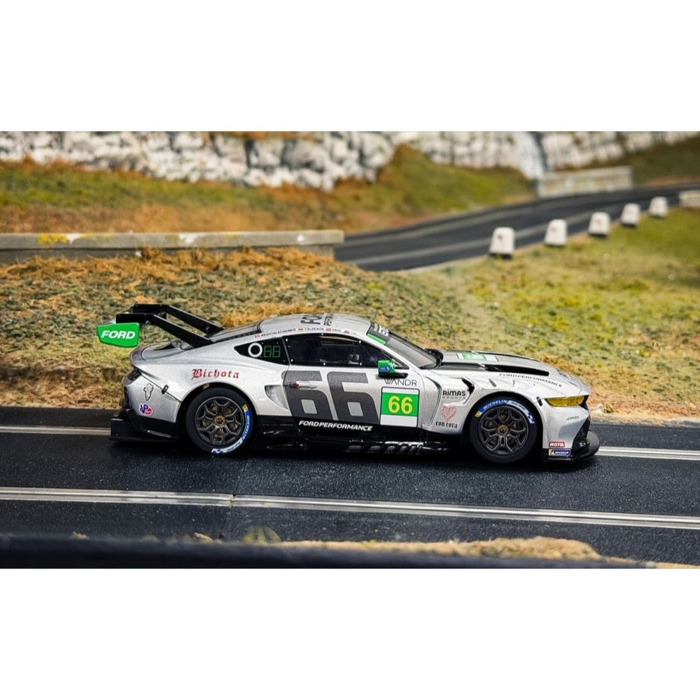 Scalextric C4662 Ford Mustang GT3 24hrs of Daytona 2025 Gradient Racing Slot Car