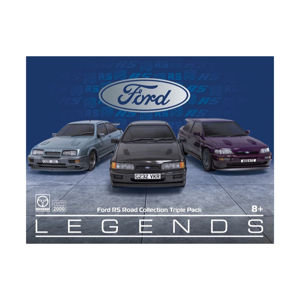 Scalextric C4666A Ford RS Road Collection Slot Car Triple Pack