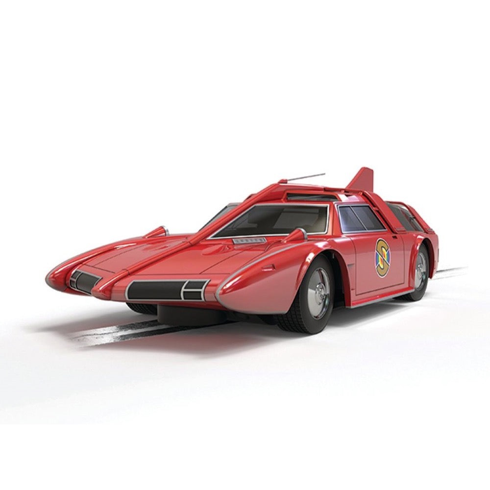 Scalextric C4680 Spectrum Patrol Car (SPC) Captain Scarlet Chrome Edition Slot Car