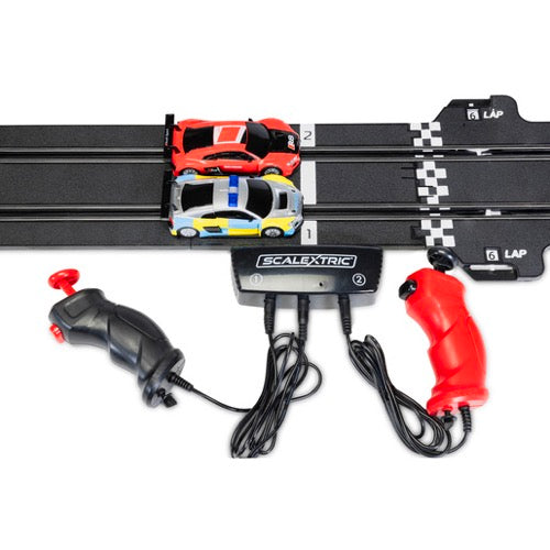 Scalextric EVO Hot Pursuit Slot Car Set