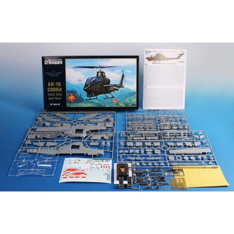 Special Hobby 32082 1/32 Bell AH-1G Cobra Hi-Tech ICM Parts