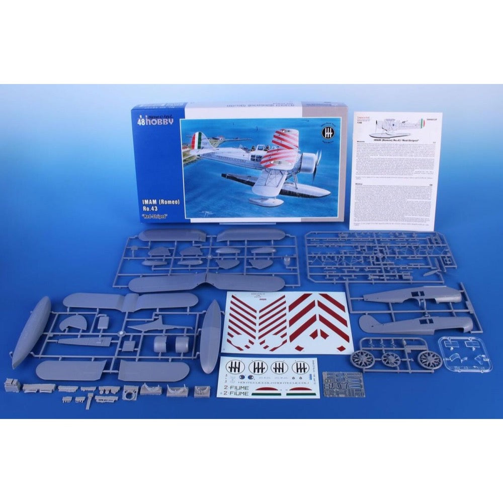 Special Hobby 48137 1/48 IMAM (Romeo) Ro.43 Red Striped