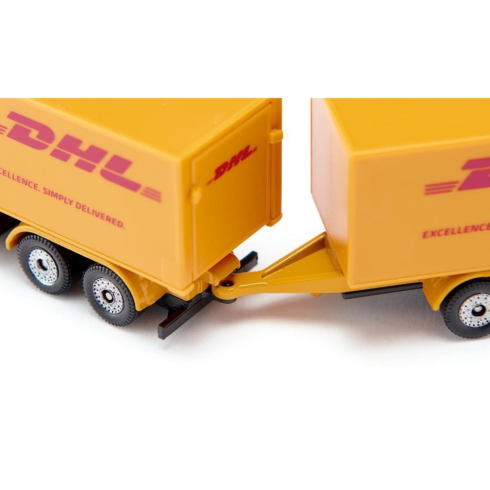 Siku 1694 DHL Truck with Trailer 4006874016945