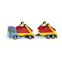Siku 1695 Truck with Skip and Trailer Series 16 4006874016952