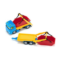 Siku 1695 Truck with Skip and Trailer Series 16 4006874016952