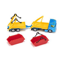 Siku 1695 Truck with Skip and Trailer Series 16 4006874016952