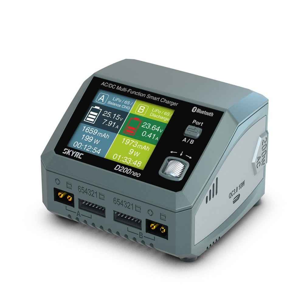 Sky RC D200neo AC/DC 20A Dual Output Multi Chemistry Balance Charger