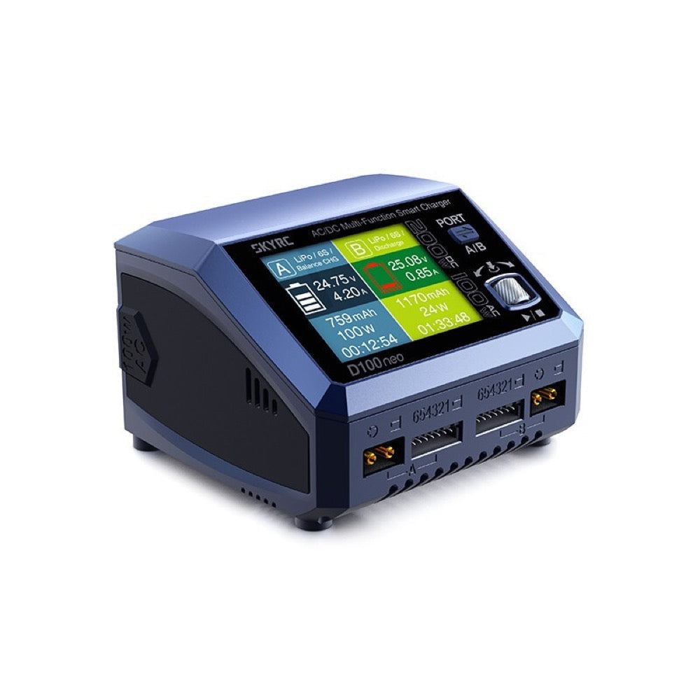 SkyRC 100199 D100 Neo Duo AC/DC Dual Port Smart Charger