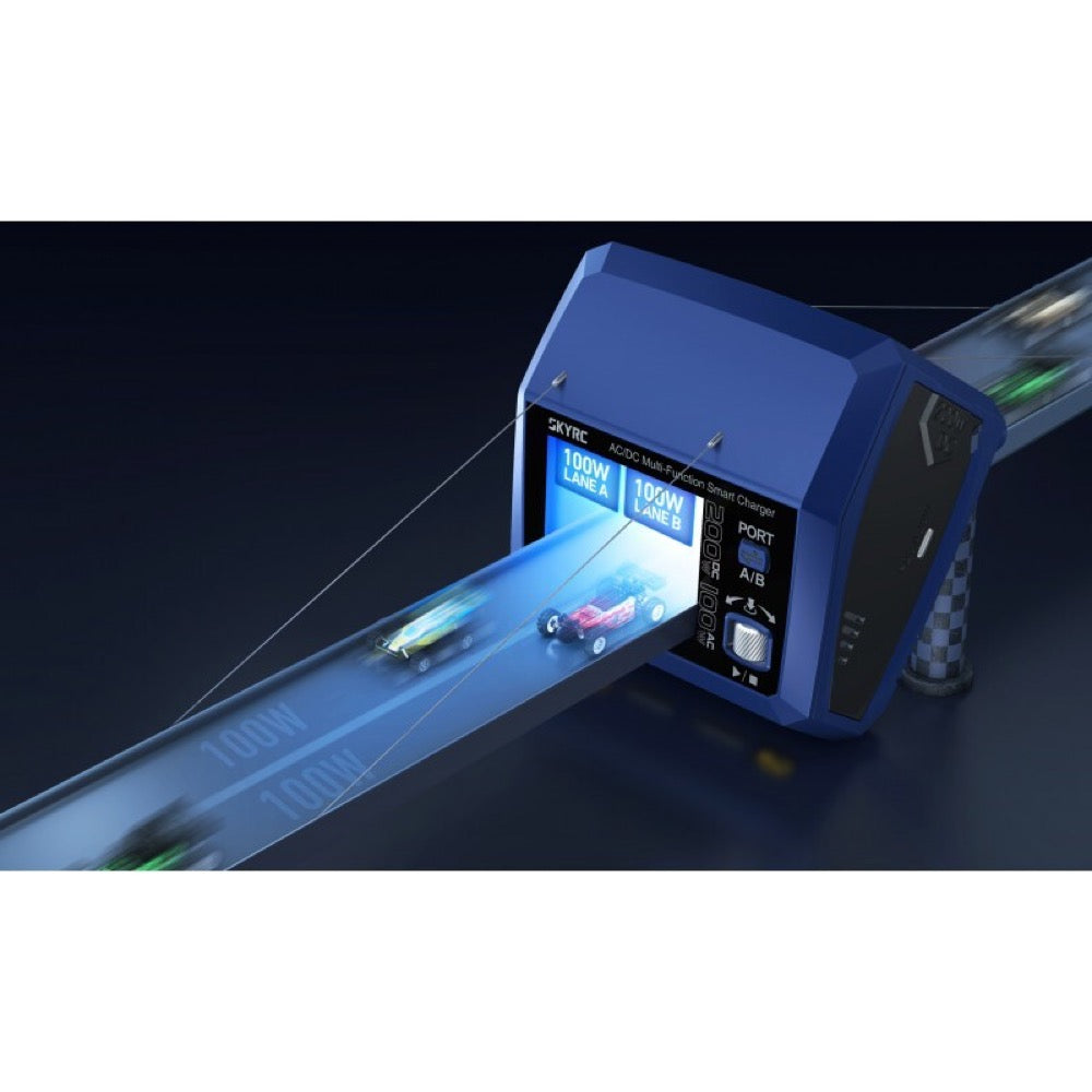 Sky RC 100199 D100neo Duo AC/DC Dual Port Smart Charger