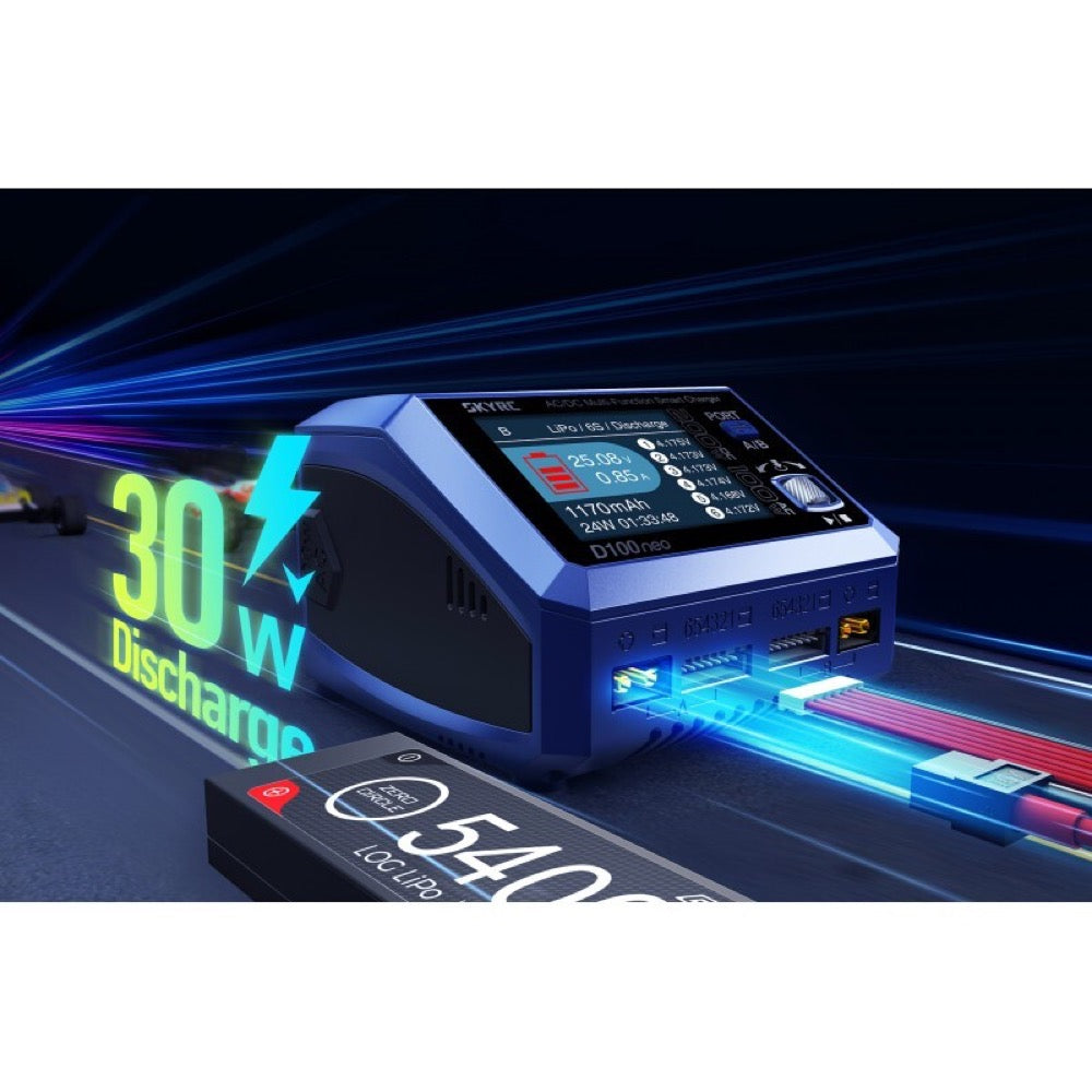 Sky RC 100199 D100neo Duo AC/DC Dual Port Smart Charger
