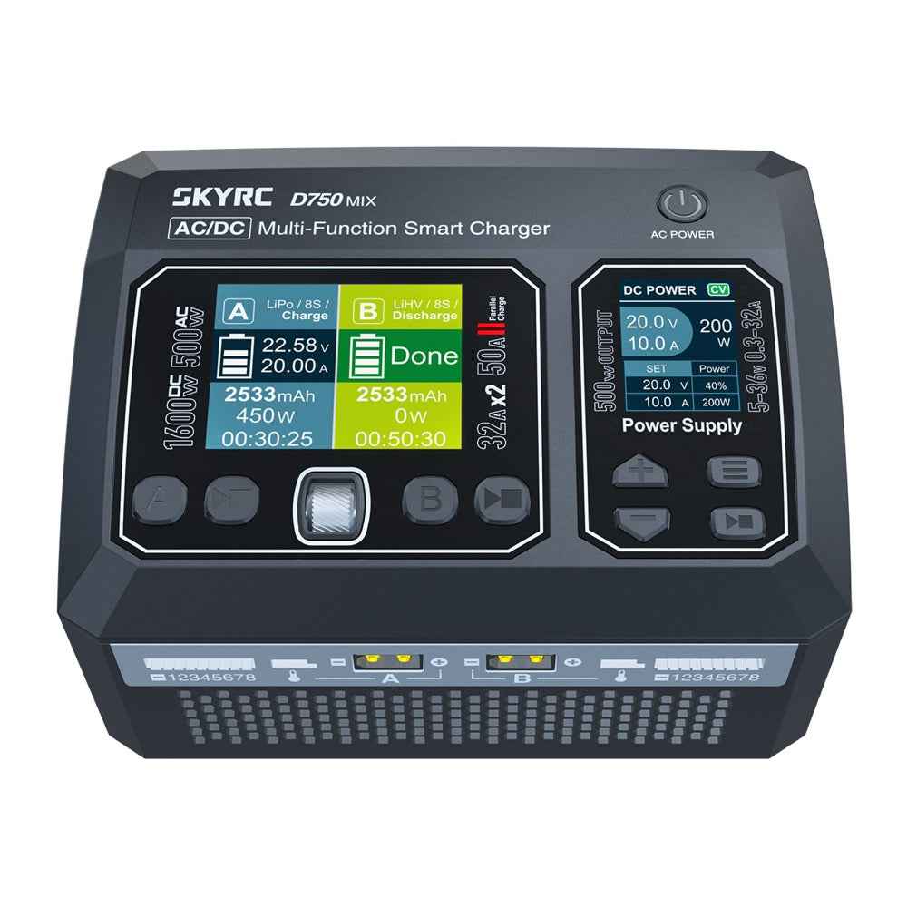 Sky RC 100201 D750 MIX LiPo 1-8s 32A 500W AC Charger