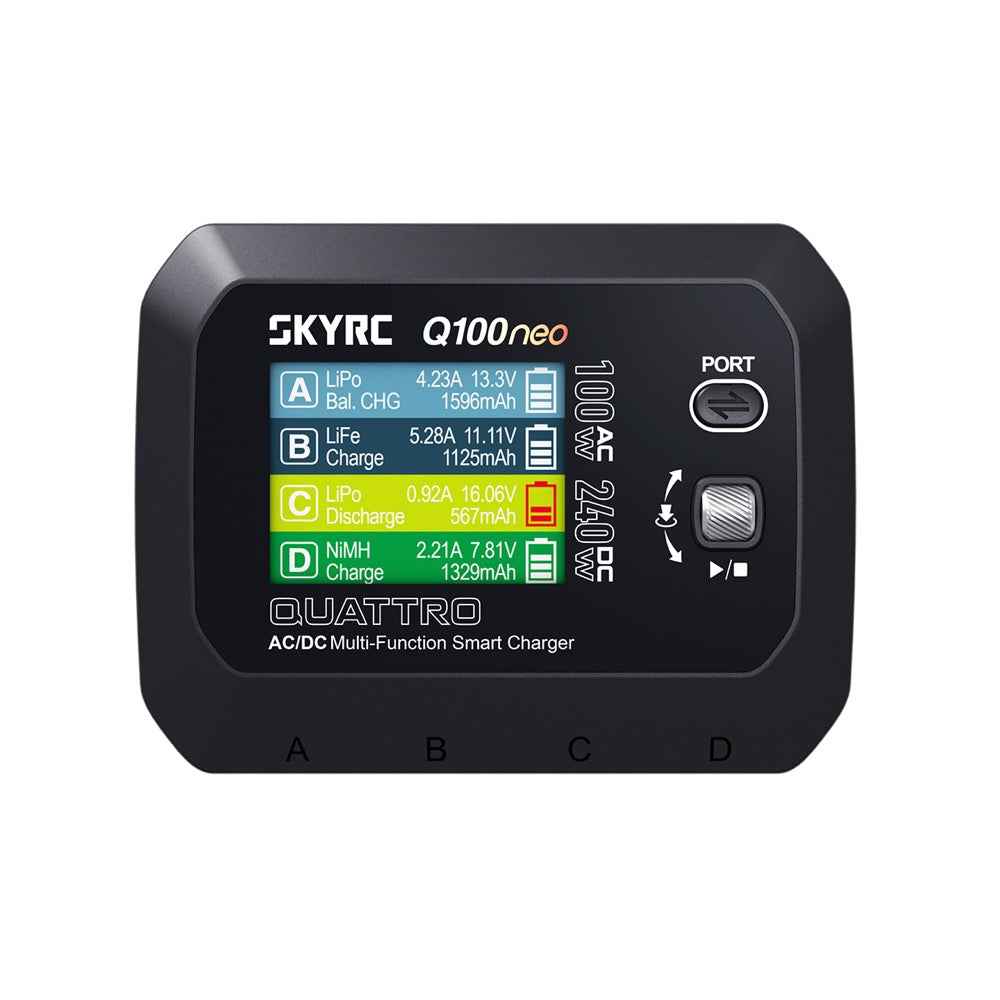SkyRC 100223 Q100 Neo LiPo 1-4s 6A 100W AC Charger