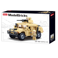 Sluban Model Bricks Hummer H2 Assault Vehicle