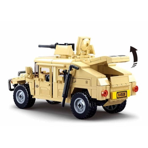 Sluban Model Bricks Hummer H2 Assault Vehicle