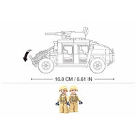 Sluban Model Bricks Hummer H2 Assault Vehicle