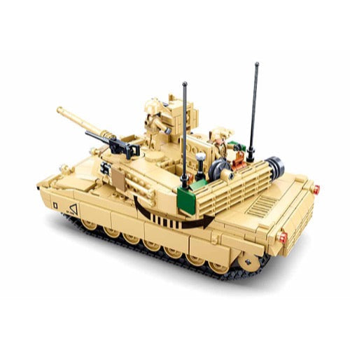 Sluban Model Bricks M1A2 V2 Abrams Main Battle Tank