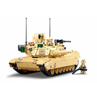 Sluban Model Bricks M1A2 V2 Abrams Main Battle Tank