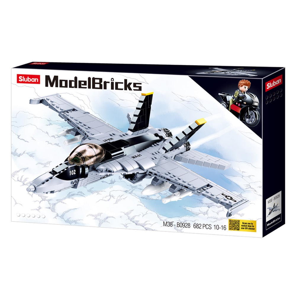 Sluban F/A 18 Super Bumblebee