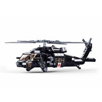 Sluban Model Bricks Black Hawk Helicopter
