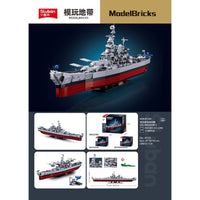 Sluban Model Bricks 1/350 USS Missouri