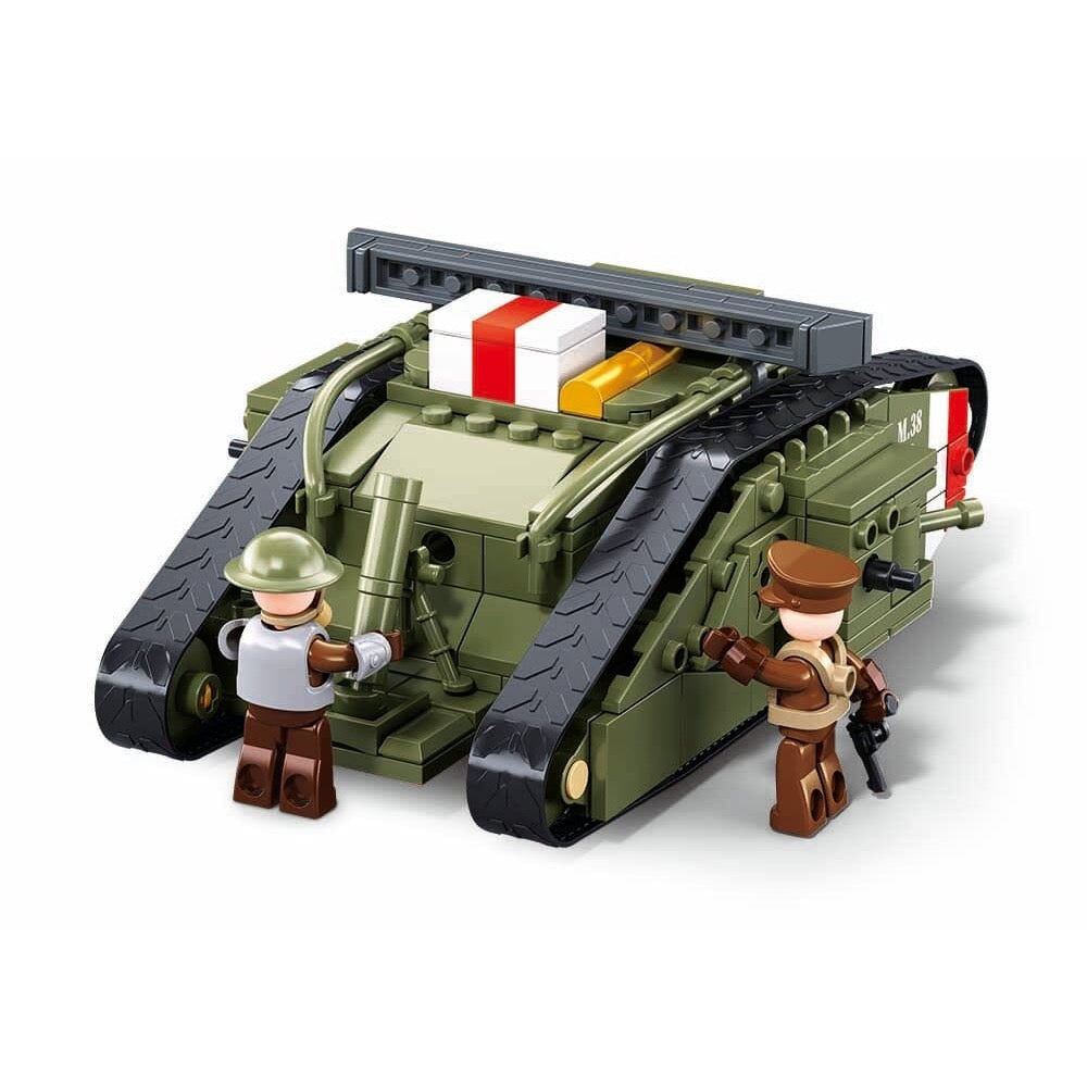 Sluban Model Bricks WW1 Mark V Tank Offensive
