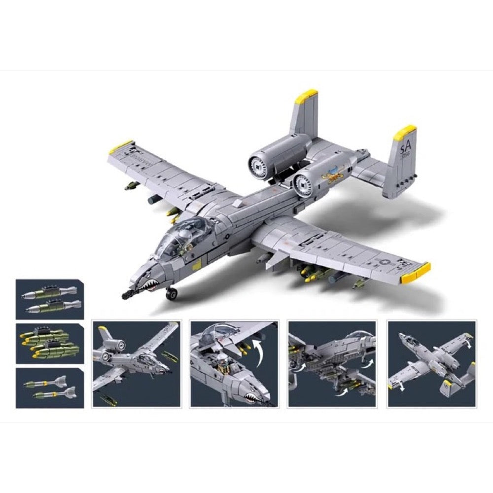 Sluban Model Bricks 1/44 A10CS Attack Aircraft
