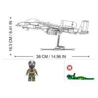Sluban Model Bricks 1/44 A10CS Attack Aircraft