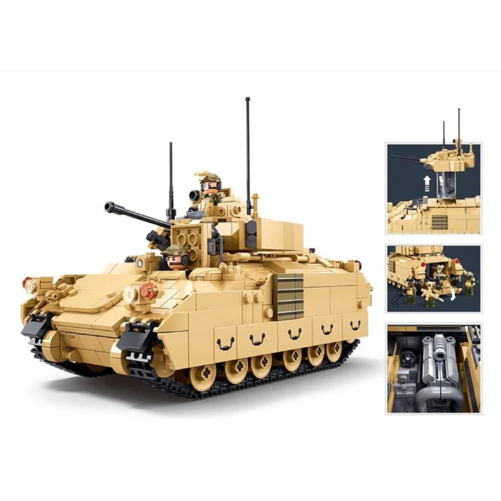 Sluban Model Bricks 1/35 M3A3S Bradley