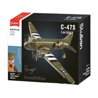 Sluban Model Bricks 1/44 C-47-S Airtrain