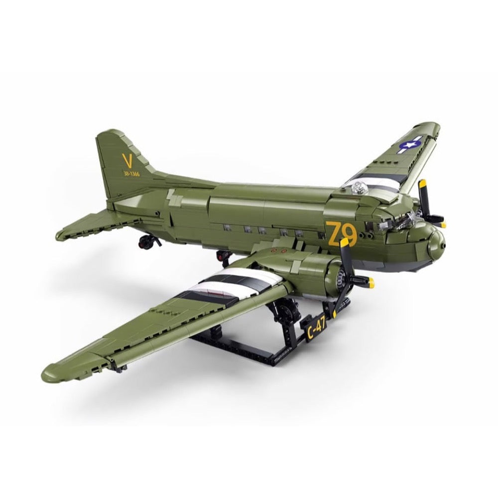 Sluban Model Bricks 1/44 C-47-S Airtrain