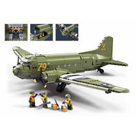 Sluban Model Bricks 1/44 C-47-S Airtrain