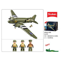Sluban Model Bricks 1/44 C-47-S Airtrain