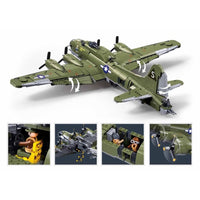 Sluban Model Bricks 1/44 B17-GS Bomber Flying Fortress