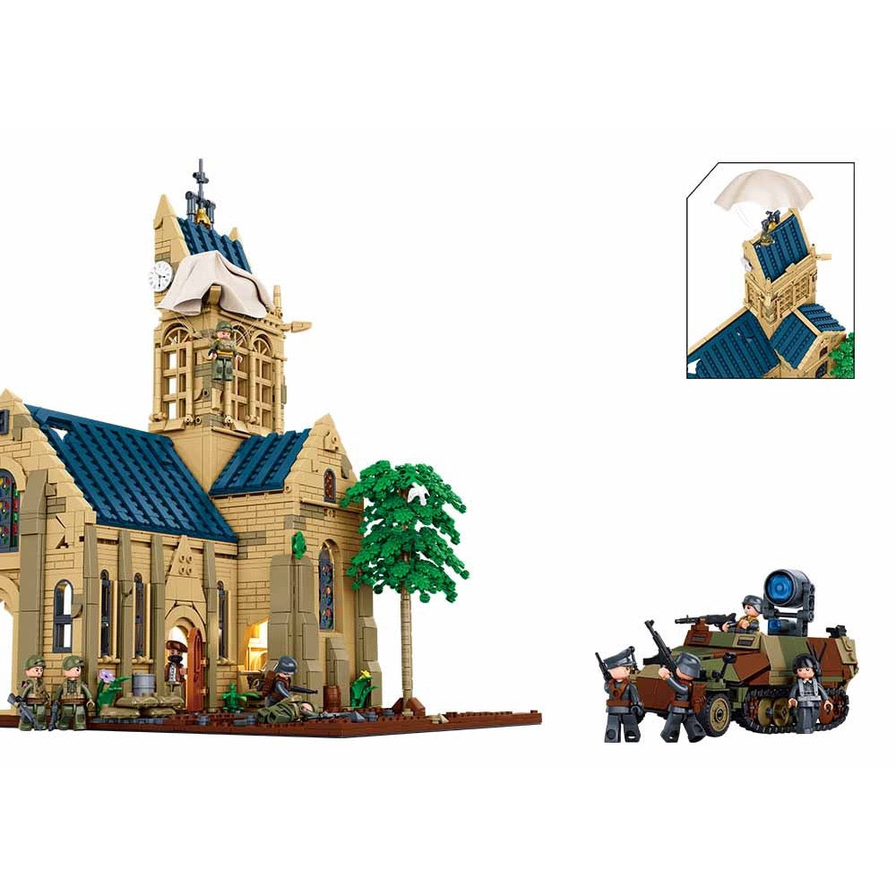 Sluban Model Bricks Battle of Sainte-Mère-Église