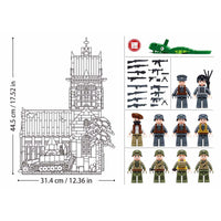Sluban Model Bricks Battle of Sainte-Mère-Église