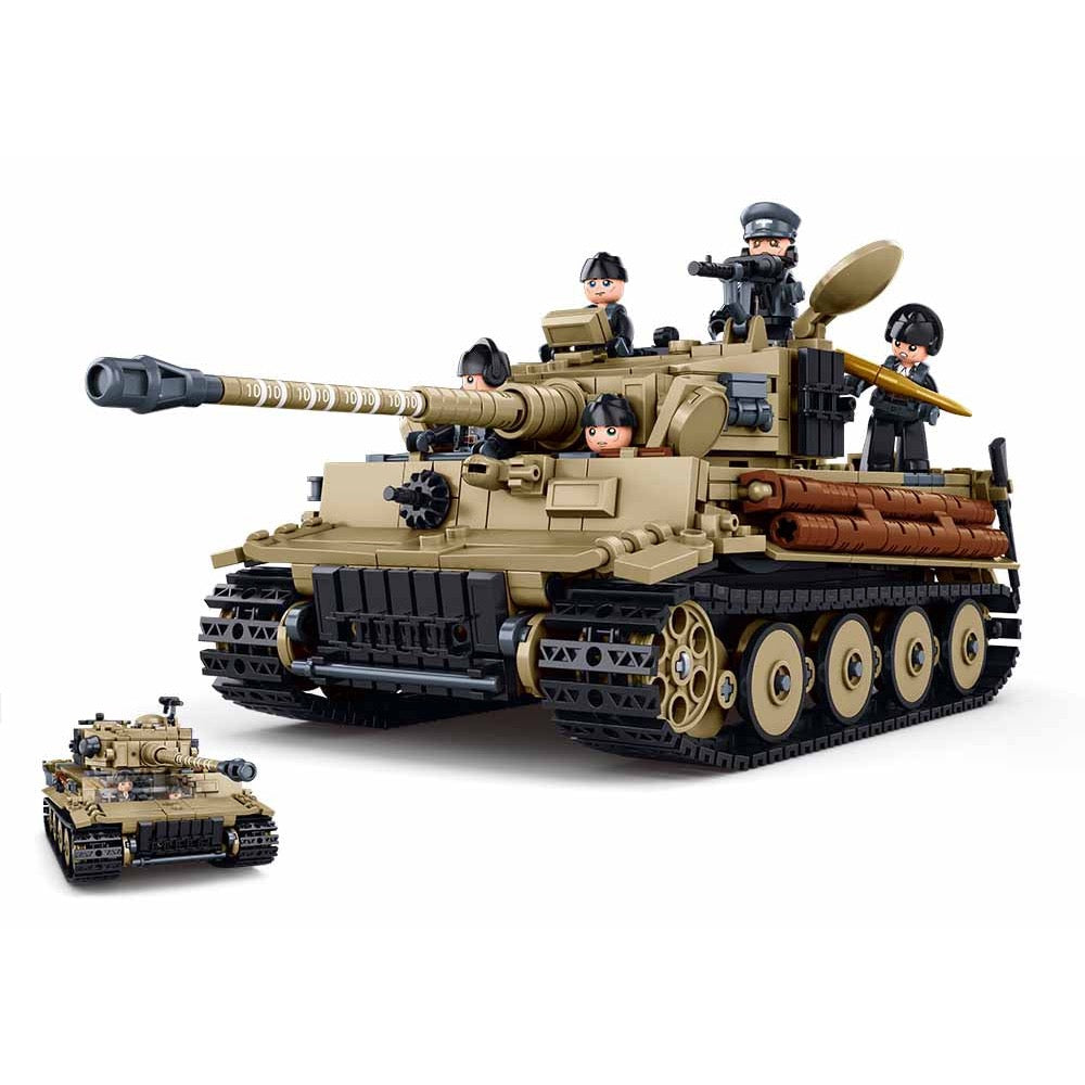 Sluban Model Bricks 1/35 Tiger Tank