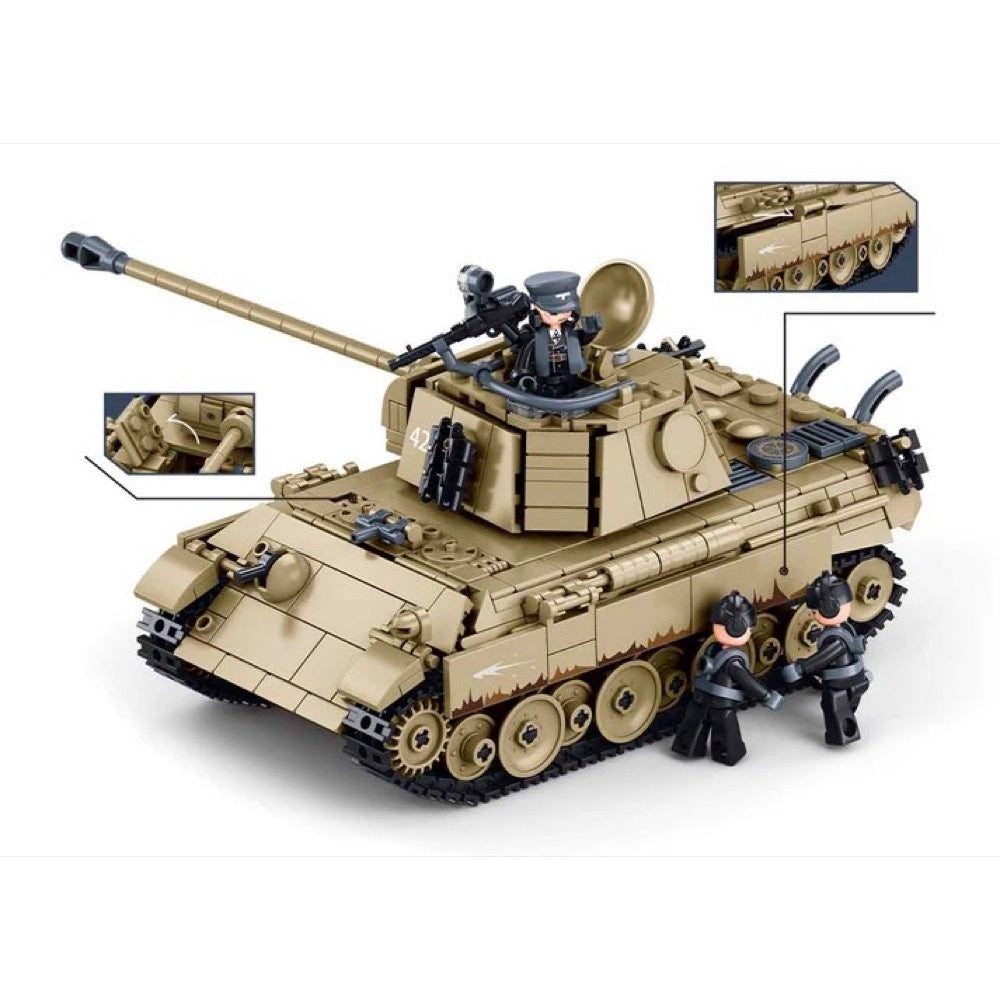 Sluban Model Bricks 1/35 Panther G-S Tank