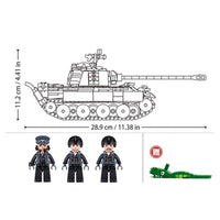 Sluban Model Bricks 1/35 Panther G-S Tank
