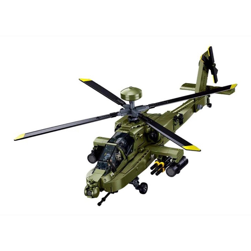 Sluban Model Bricks 1/44 AH-64D Apache