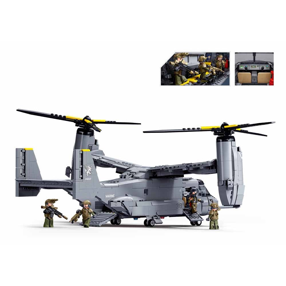 Sluban Model Bricks 1/44 MV-22 Osprey