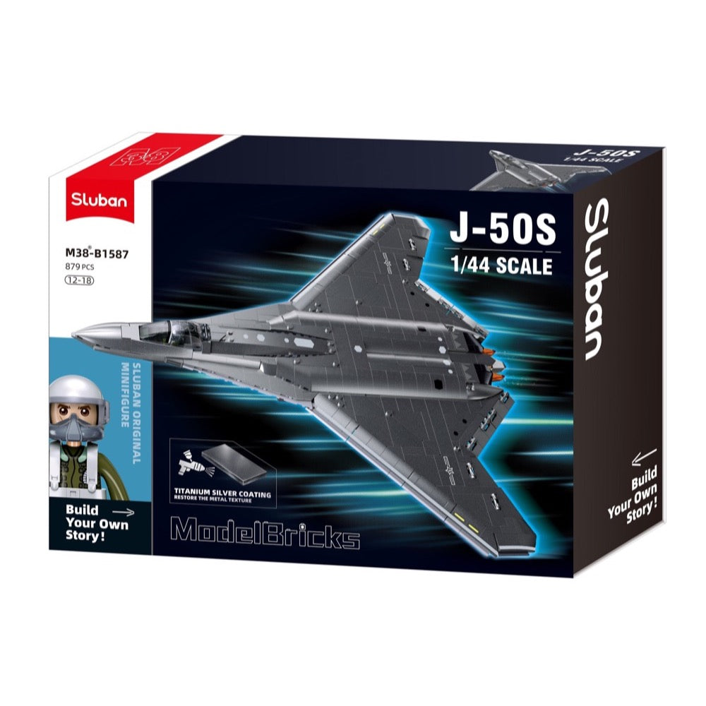 Sluban Model Bricks 1/44 J50 Fighter