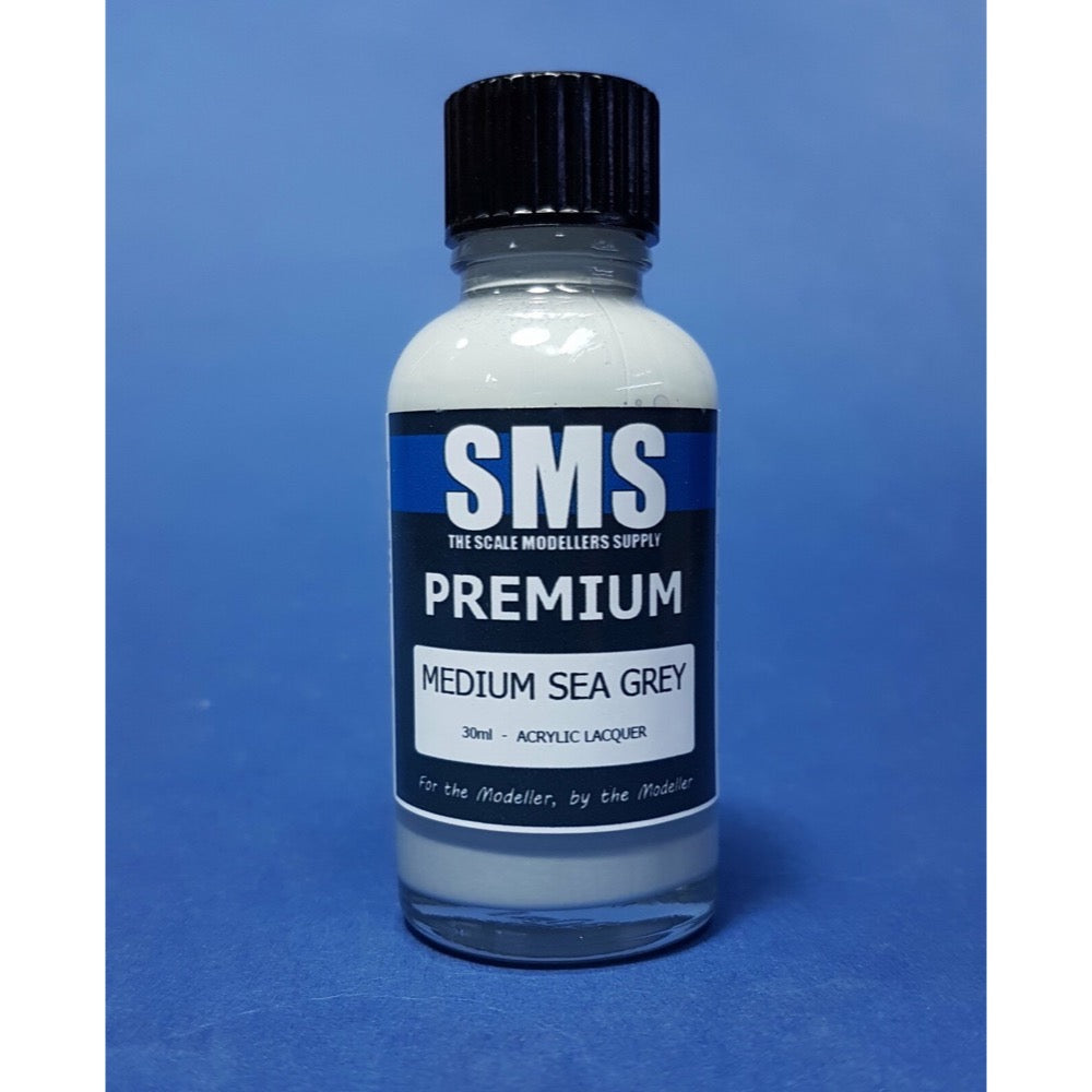 SMS Premium Acrylic Lacquer Medium Sea Grey 30ml