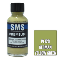 SMS PL129 Premium Acrylic Lacquer German Yellow Green 30ml