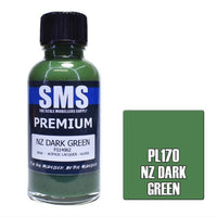 SMS PL170 Premium Acrylic Lacquer NZ Dark Green 30ml