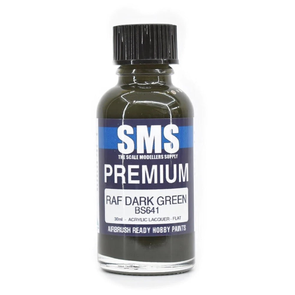 SMS PL227 Premium Acrylic Lacquer RAF Dark Green 30ml