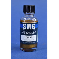 SMS PMT13 Premium Acrylic Lacquer Metallic Brass 30ml